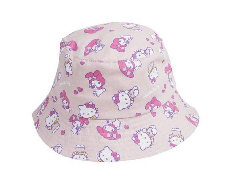 Hello Kitty Baseball Cap Hello Kitty Fischerhut Kinder Sommerhut & Sonnenkappe mit UV-Schutz von Hello Kitty
