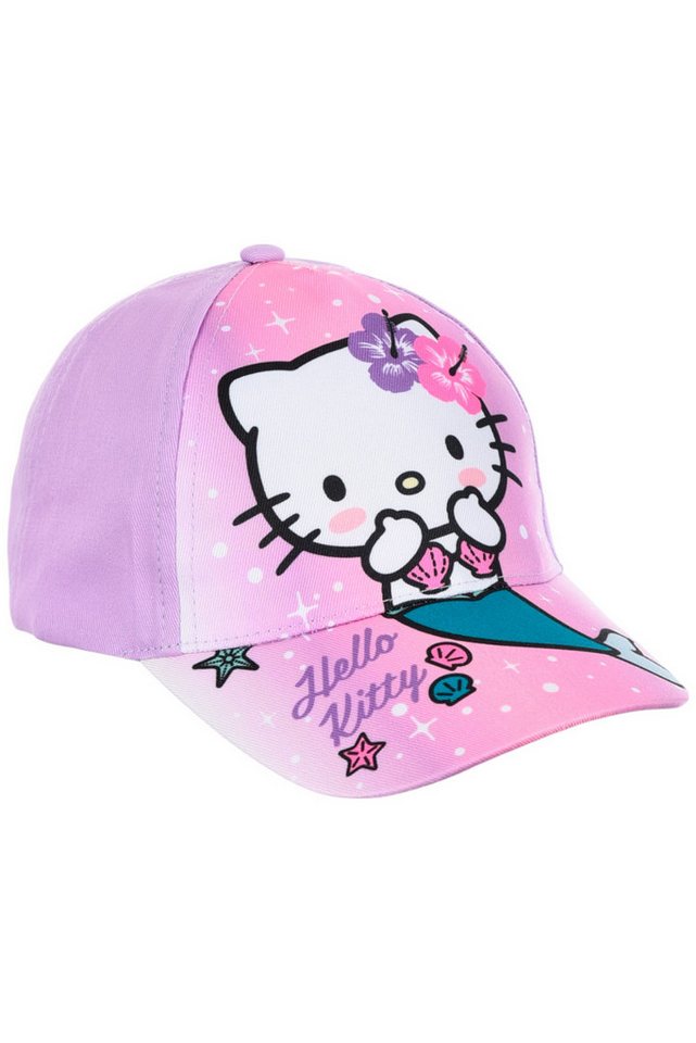 Hello Kitty Baseball Cap Meerjungfrau Mädchen Sommerkappe Größe 52-54 cm von Hello Kitty