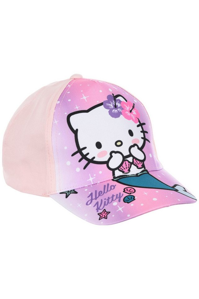 Hello Kitty Baseball Cap Meerjungfrau Mädchen Sommerkappe Größe 52-54 cm von Hello Kitty