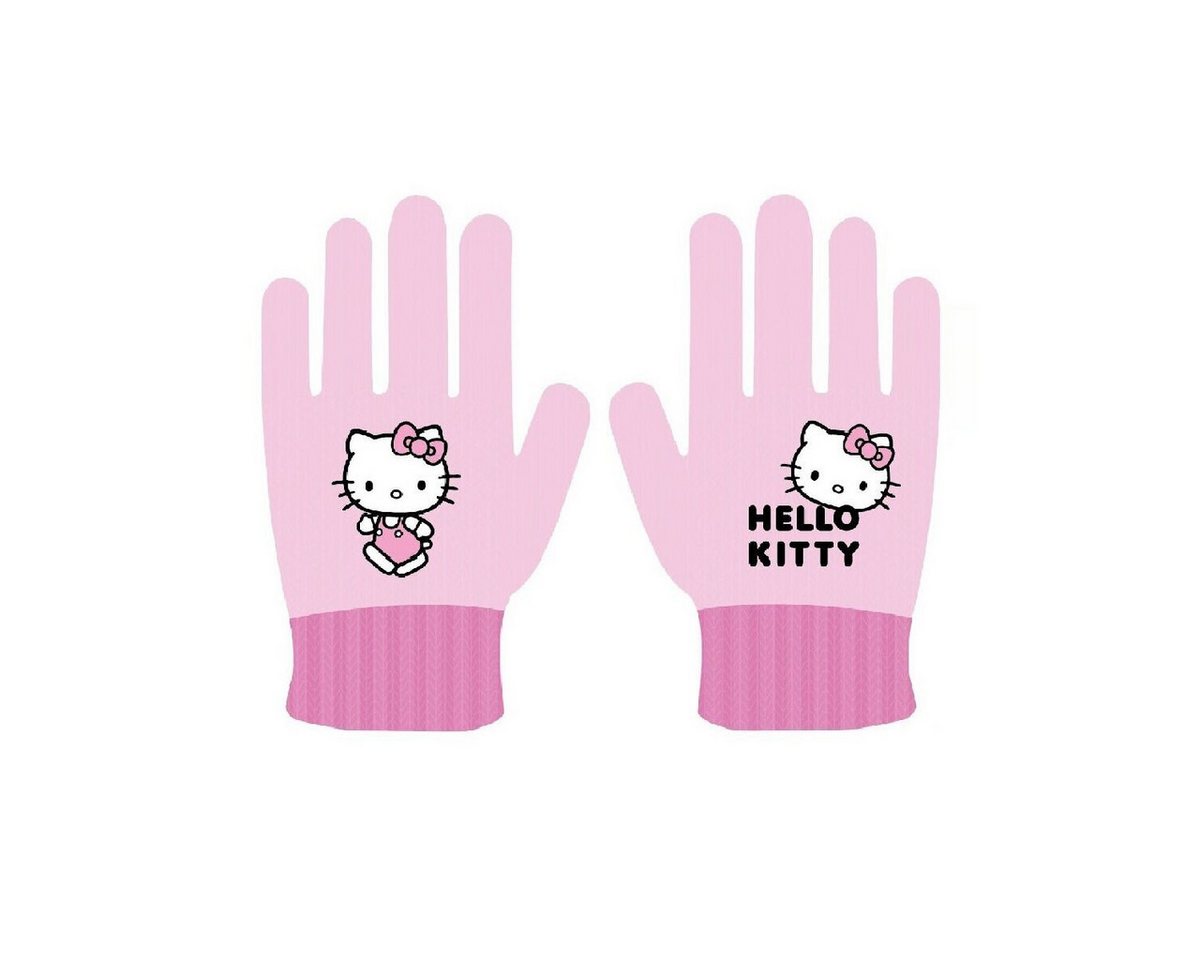 Hello Kitty Fleecehandschuhe Hello Kitty Walk Kinderhandschuhe Winter rosa von Hello Kitty