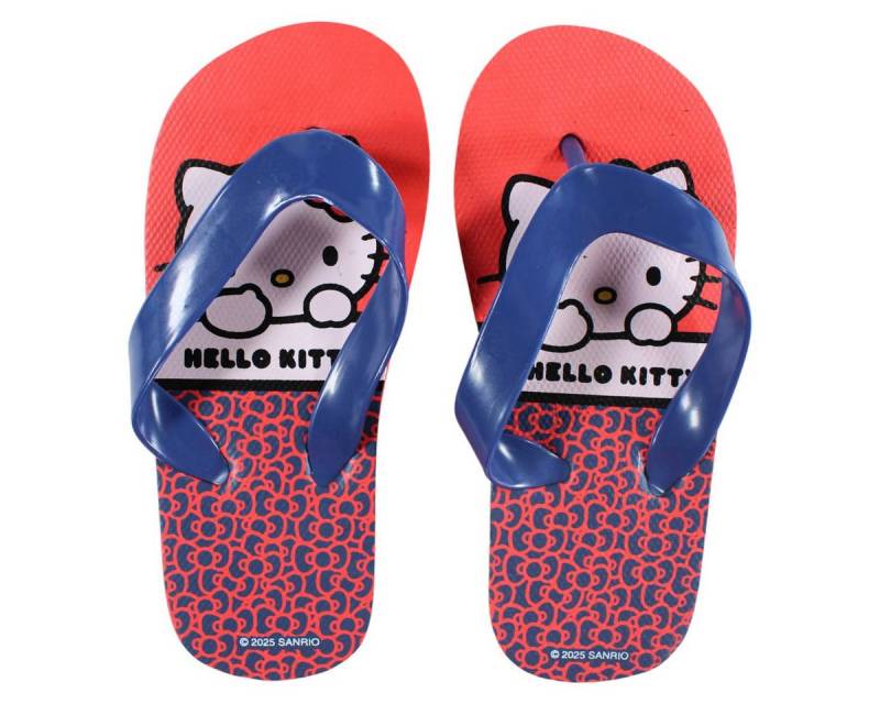 Hello Kitty Hello Kitty Kinder Mädchen FlipFlops Sandalen Latschen Gr. 24-32 Zehentrenner von Hello Kitty