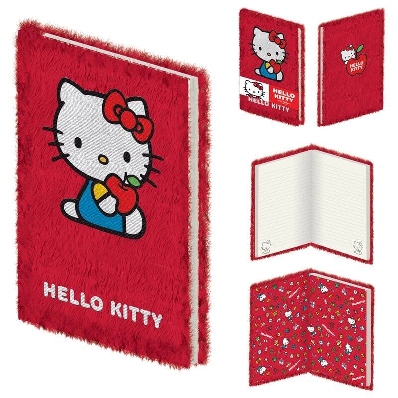 Hello Kitty Hello Kitty Notizbuch rot blau von Hello Kitty