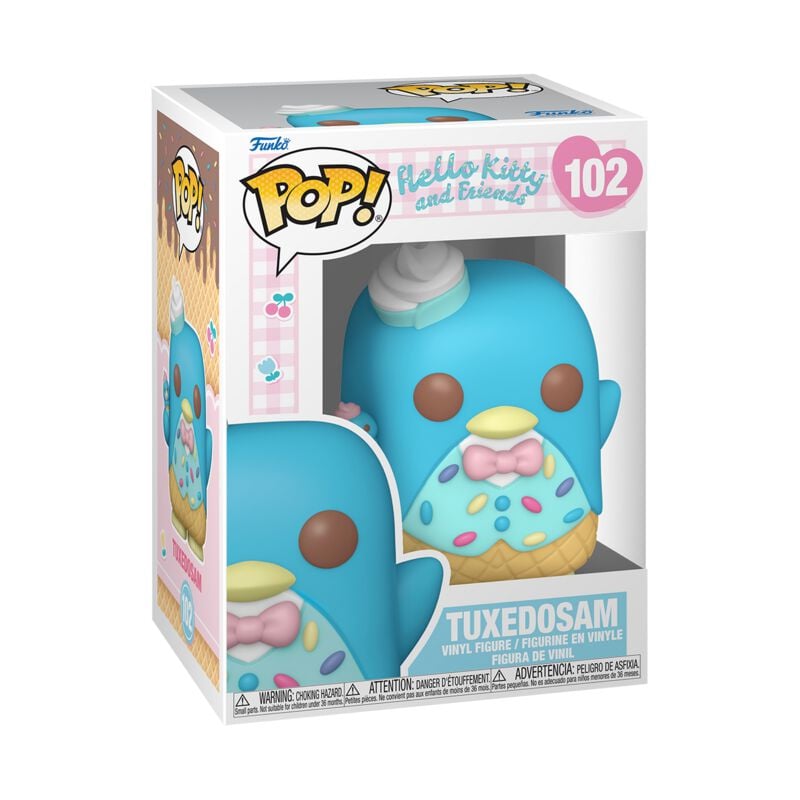 Hello Kitty Hello Kitty and Friends - Tuxedosam (Ice Cream) Vinyl Figur 102 Funko Pop! multicolor von Hello Kitty