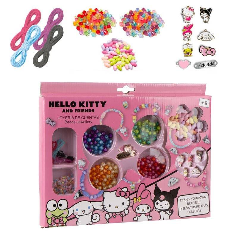 Hello Kitty Helloy Kitty And Friends - Kuromi - DIY - Armband Set Armband multicolor von Hello Kitty