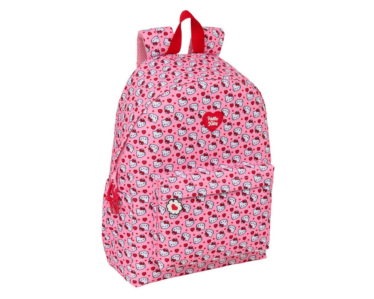 Hello Kitty Kinderrucksack Kinderrucksack Rucksack Hello Kitty Rosa 31x43x13 cm von Hello Kitty