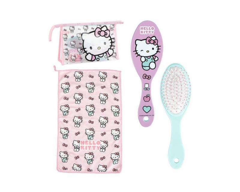 Hello Kitty Kulturbeutel Hello Kitty Reinheitspaket-Set – süßes Pflegeset für Kinder von Hello Kitty