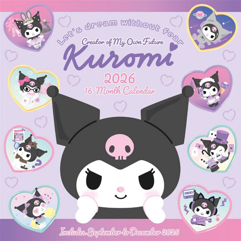 Hello Kitty Kuromi - Dream Without Fear Wandkalender multicolor Hello Kitty Kuromi - Dream Without Fear Wandkalender multicolor von Hello Kitty