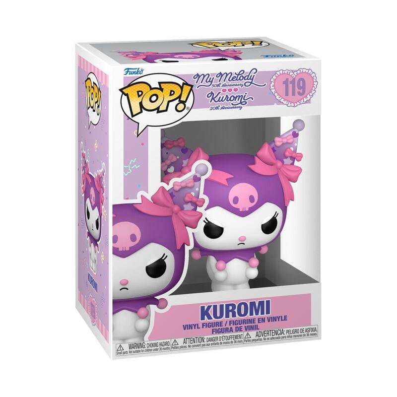 Hello Kitty - Kuromi Grumpy Vinyl Figur 119 - Funko Pop! Figur - Funko Shop Deutschland - Lizenzierter Fanartikel von Hello Kitty