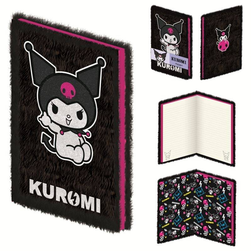 Hello Kitty Kuromi Notizbuch multicolor von Hello Kitty