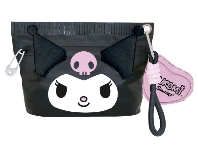 Hello Kitty Kuromi Reisetasche schwarz von Hello Kitty