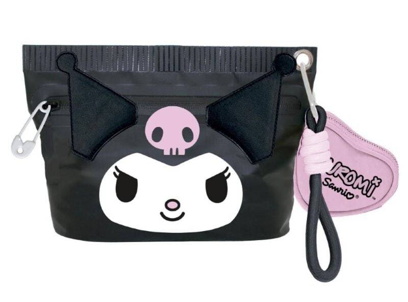 Hello Kitty Kuromi Reisetasche schwarz von Hello Kitty