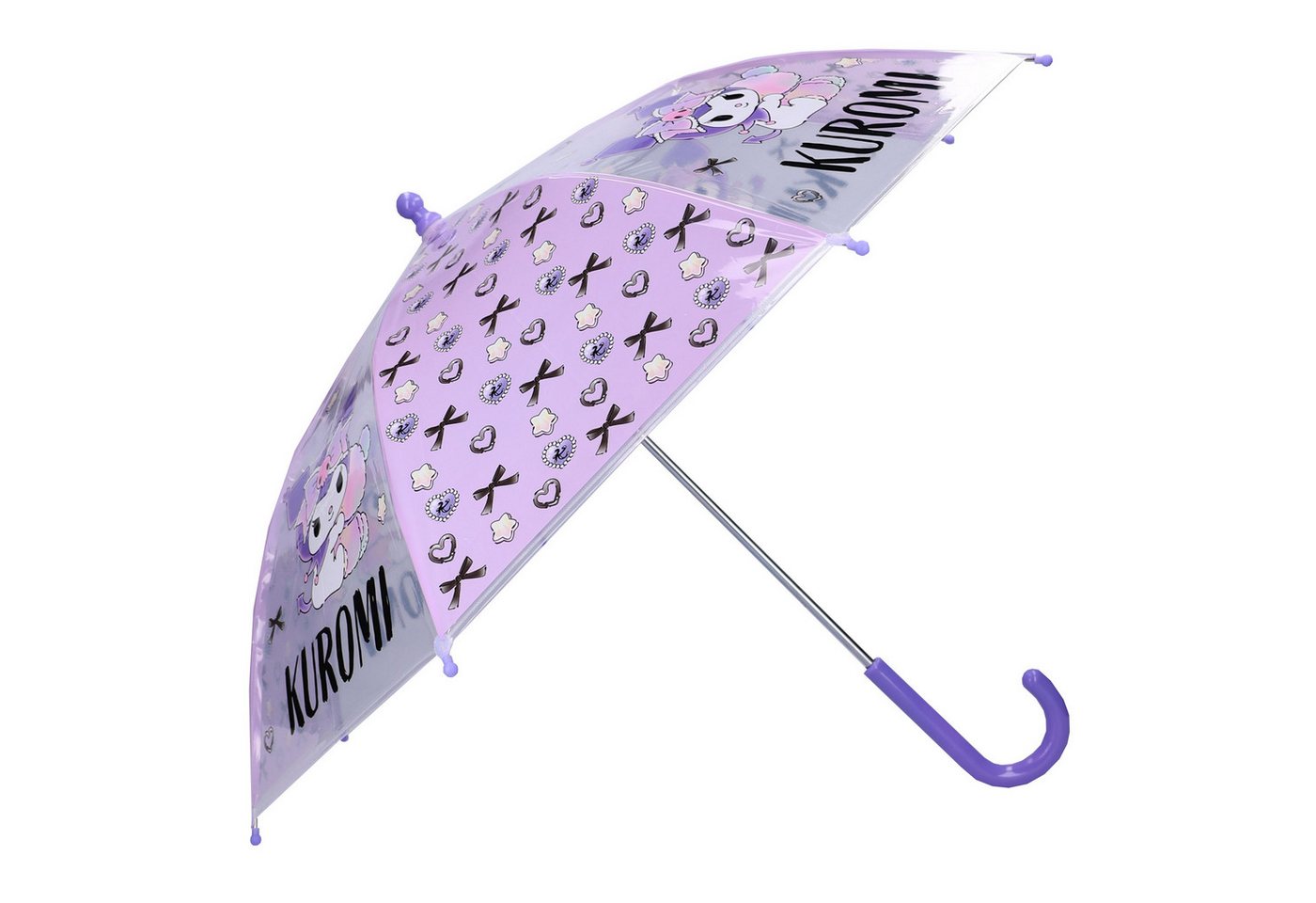 Hello Kitty Langregenschirm Kuromi ⌀ 71 Kuromi Rainy Days Regenschirm für Kinder von Hello Kitty
