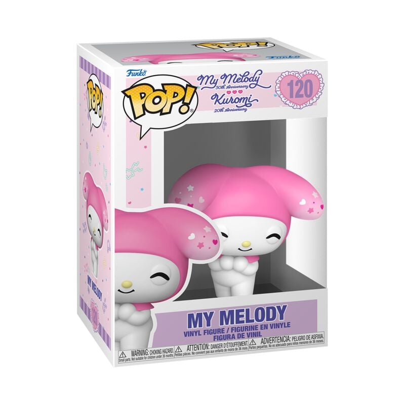 Hello Kitty My Melody Vinyl Figur 120 Funko Pop! multicolor von Hello Kitty