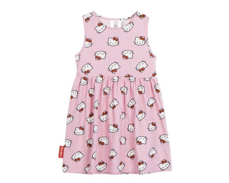 Hello Kitty Midikleid Mädchenkleid & Freizeitkleid aus atmungsaktivem Single Jersey von Hello Kitty