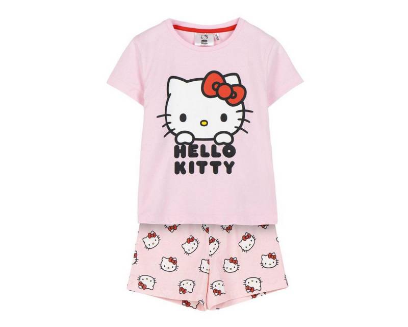 Hello Kitty Pyjama Schlafanzug Kinder T-Shirt & Short aus 100 % Baumwolle von Hello Kitty