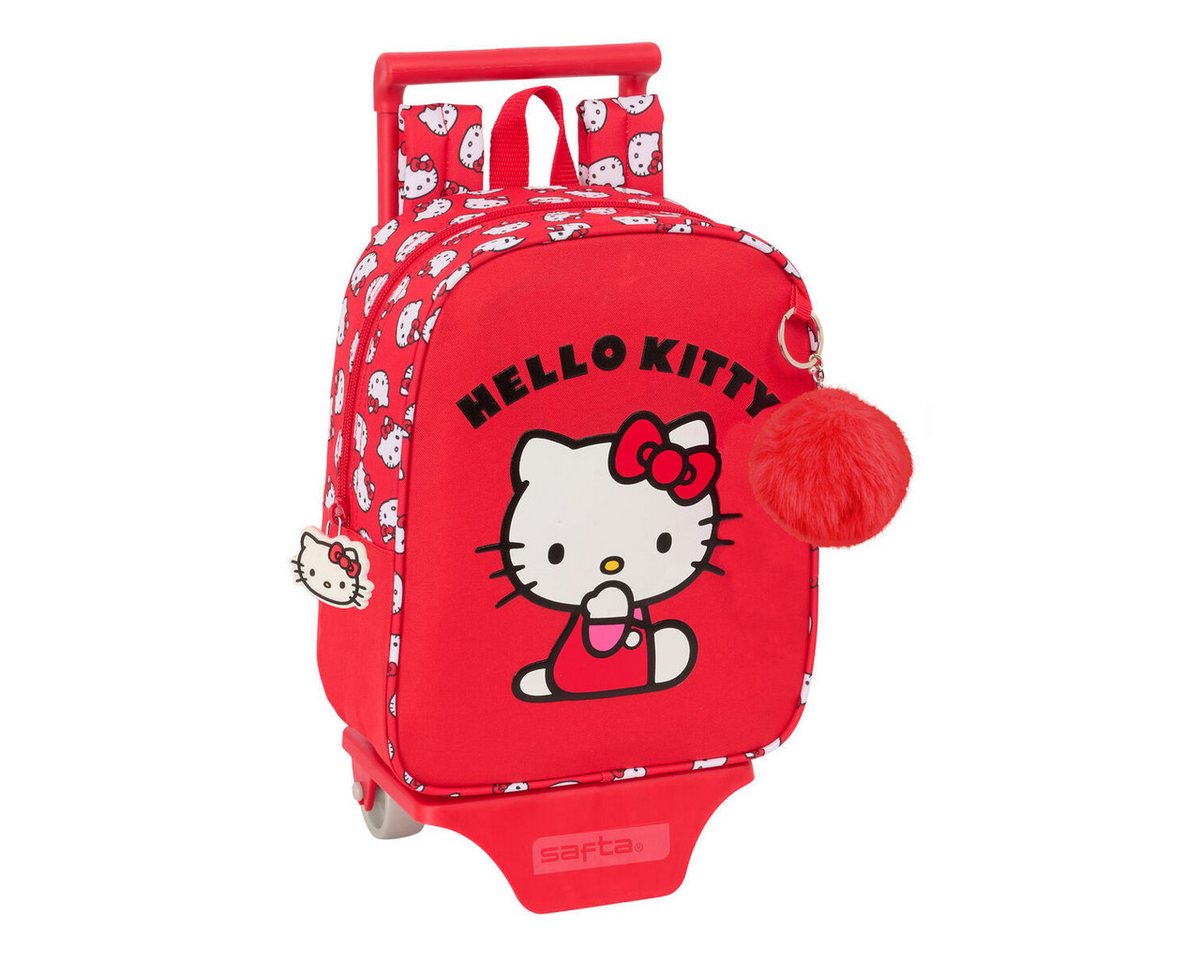 Hello Kitty Rucksack Kinder Rucksack Hello Kitty Iconic Weiß Rot 22 x 27 x 10 cm Hello Kitty Rucksack Kinder Rucksack Hello Kitty Iconic Weiß Rot 22 x 27 x 10 cm von Hello Kitty