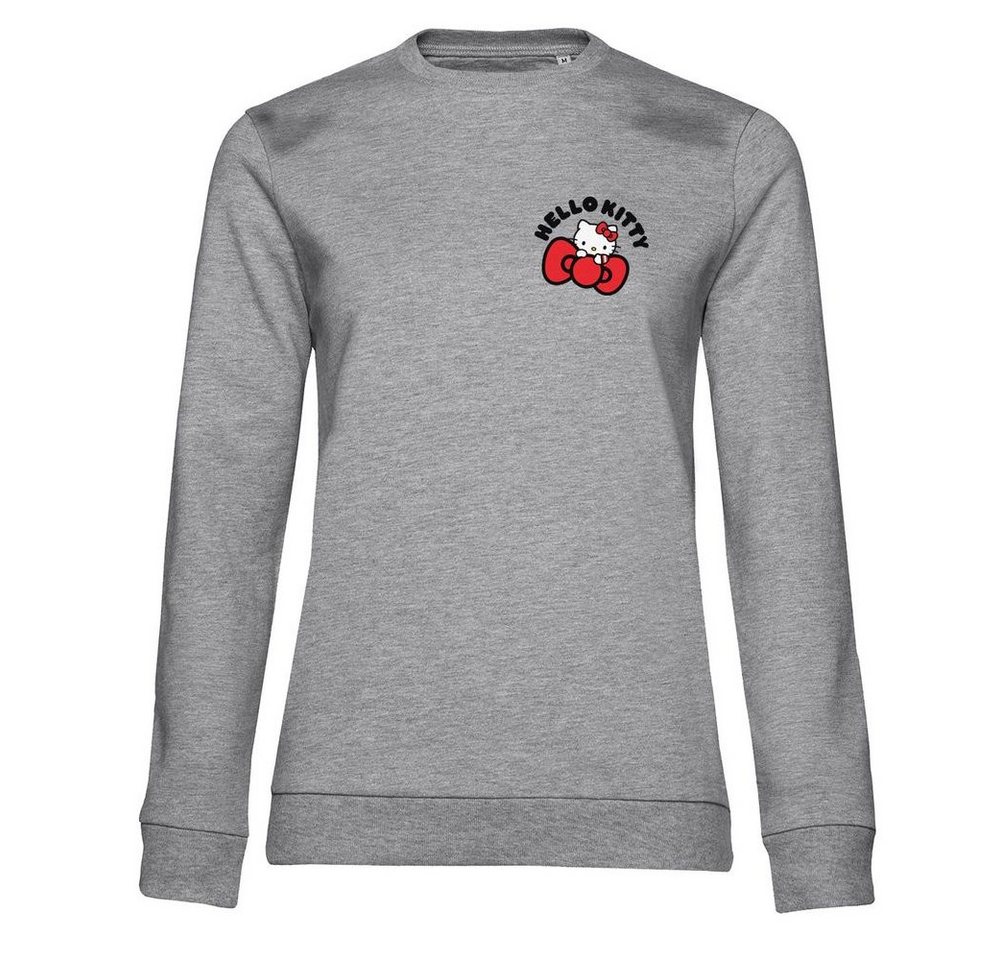 Hello Kitty Rundhalspullover Crest Bow Girly Sweatshirt von Hello Kitty