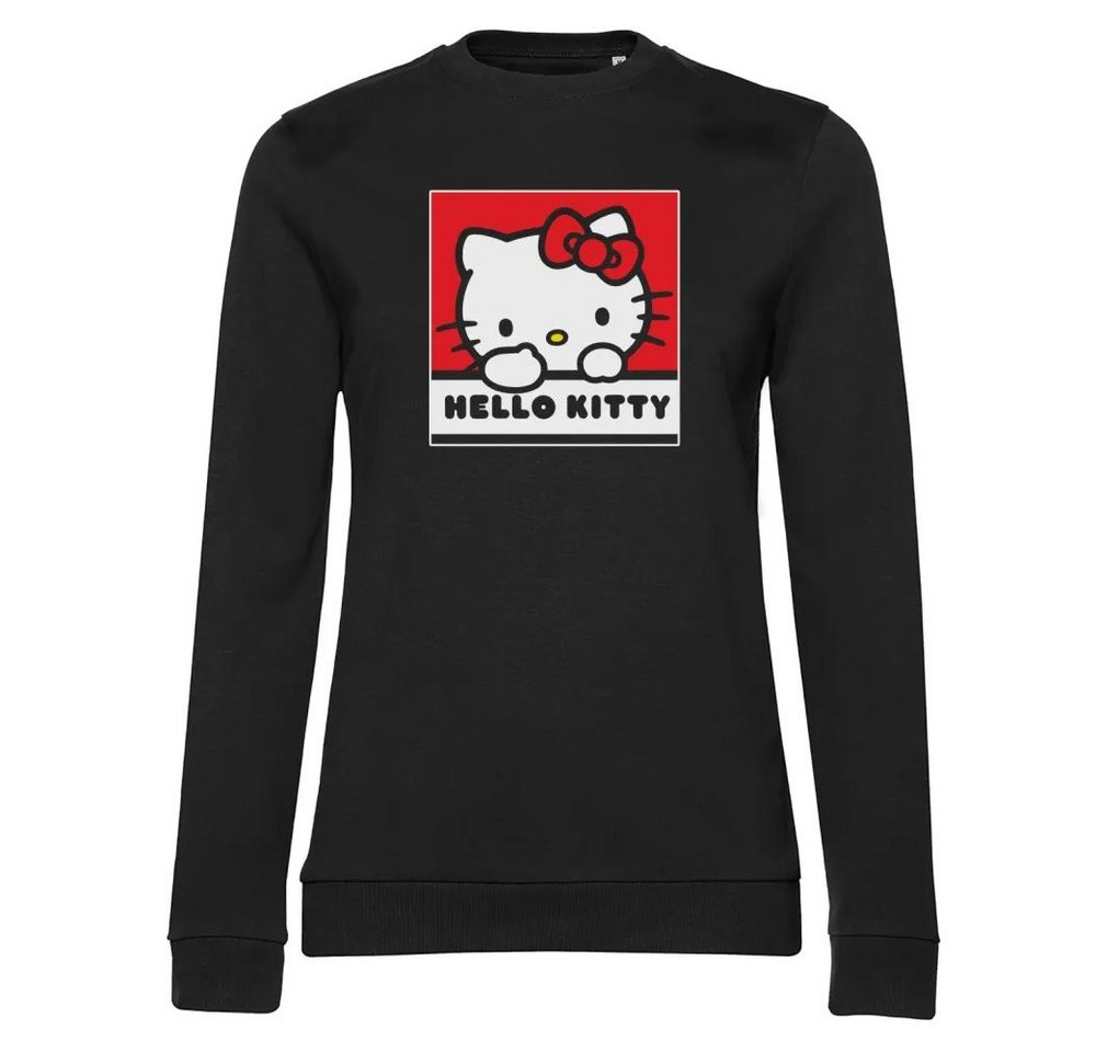Hello Kitty Rundhalspullover Square Girly Sweatshirt von Hello Kitty