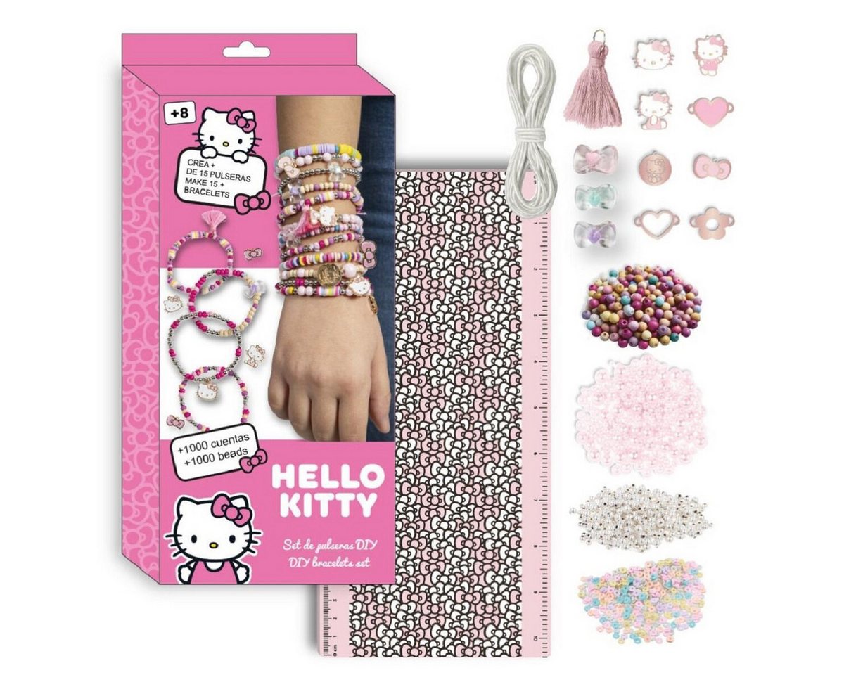 Hello Kitty Schmuckset Hello Kitty DIY Schmuck-Bastelset für Kinder mit Armbändern und Perlen Hello Kitty Schmuckset Hello Kitty DIY Schmuck-Bastelset für Kinder mit Armbändern und Perlen von Hello Kitty