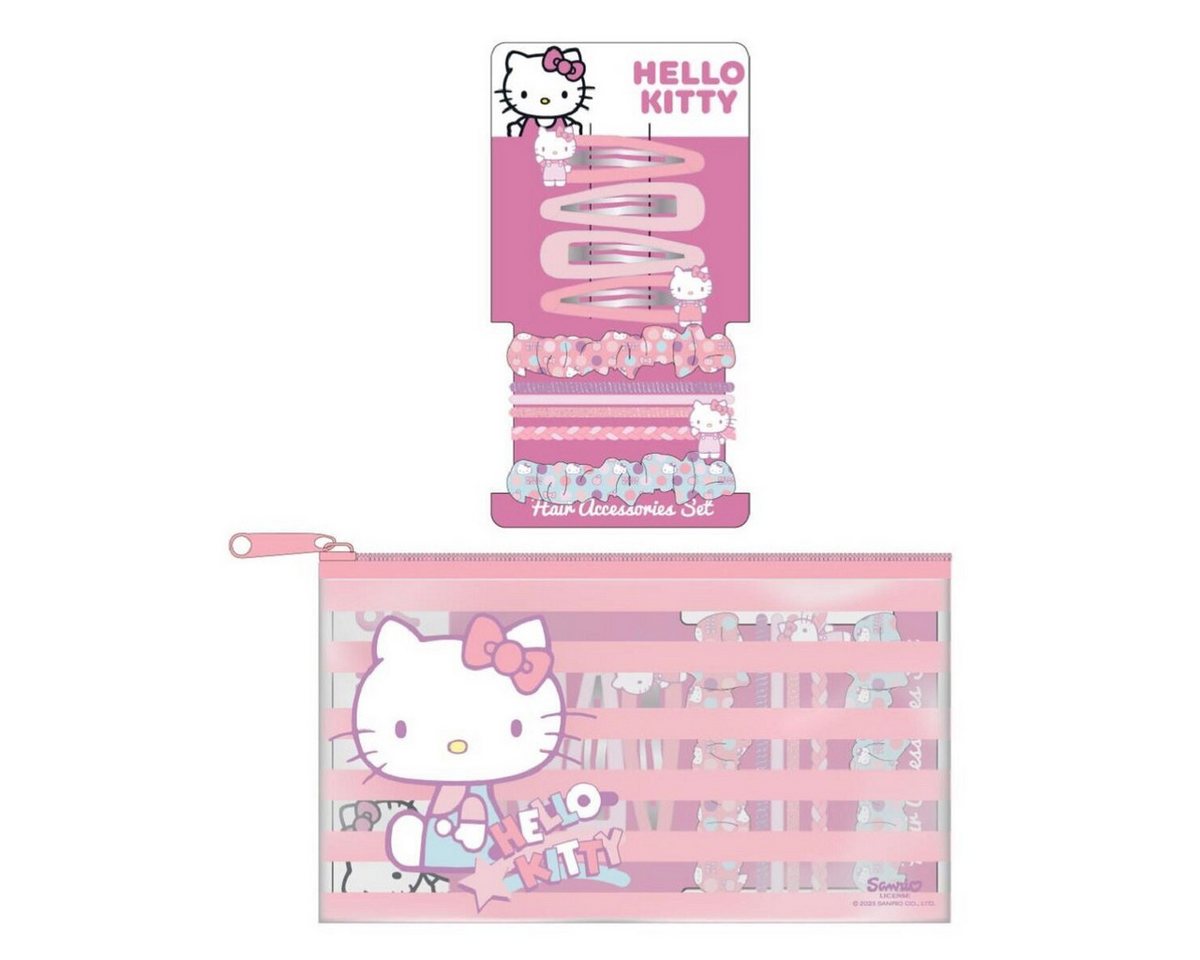 Hello Kitty Schmuckset Hello Kitty Haarschmuck-Set Süße Accessoires für Kinder von Hello Kitty