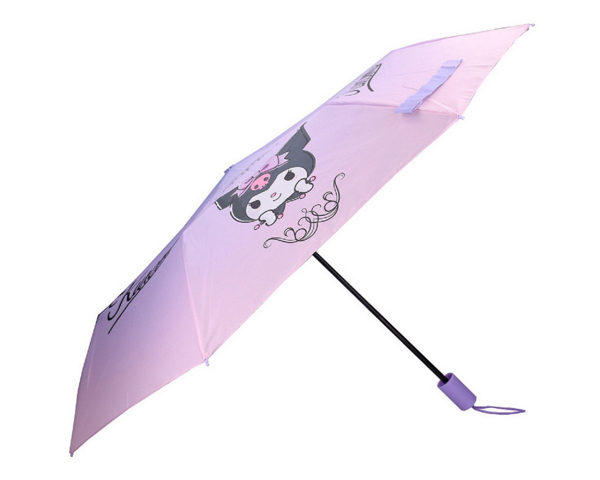 Hello Kitty Stockregenschirm Kuromi ⌀ 91 cm Regenschirm Turbulent Skies Faltregenschirm für Kinder von Hello Kitty