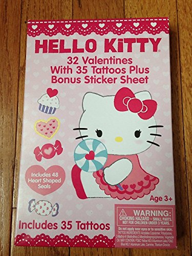 Hello Kitty Valentines and Sticker Tattoos von Hello Kitty