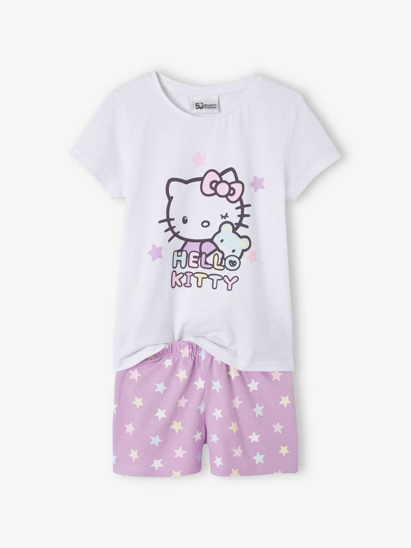 Kurzer Kinder Schlafanzug HELLO KITTY lila von Hello Kitty