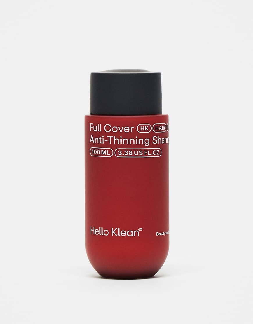 Hello Klean - Full Cover Anti-Thinning Hard Water - Haarshampoo, 100 ml-Keine Farbe von Hello Klean