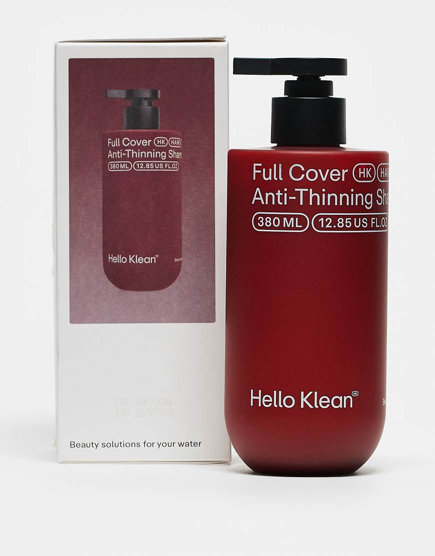 Hello Klean - Full Cover Anti-Thinning Hard Water - Haarshampoo, 380 ml-Keine Farbe von Hello Klean