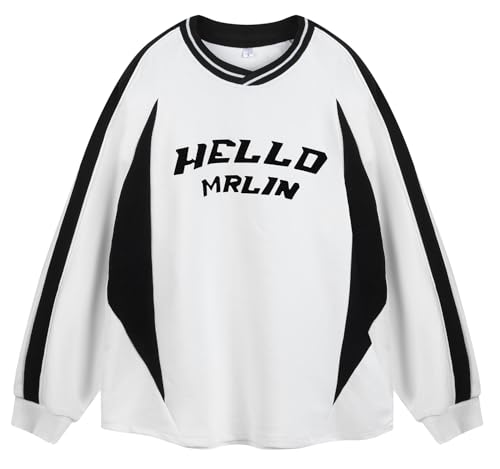 Hello MrLin Pullover Herren Mode Sweatshirt Sweatjacke Hoodie Basic Kontrastfarbenes Langarmshirt Streetwear Sweater Unisex Hello MrLin Pullover Herren Mode Sweatshirt Sweatjacke Hoodie Basic Kontrastfarbenes Langarmshirt Streetwear Sweater Unisex von Hello MrLin