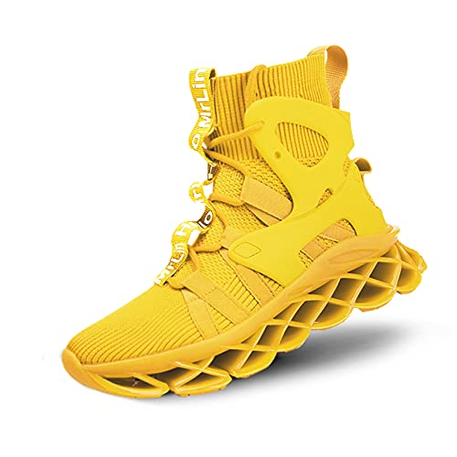 Hello MrLin Sneaker Damen Sportschuhe Laufschuhe Non Slip Leichte Turnschuhe Fashion Walkingschuhe High Top Schuhe Komfortabel von Hello MrLin