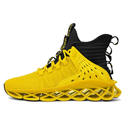 Hello MrLin Schuhe Herren Sneaker Freizeitschuhe Laufschuhe Sportschuhe Turnschuhe Hallenschuhe Walkingschuhe Herrenschuhe Männer Hip Hop Streetwear von Hello MrLin