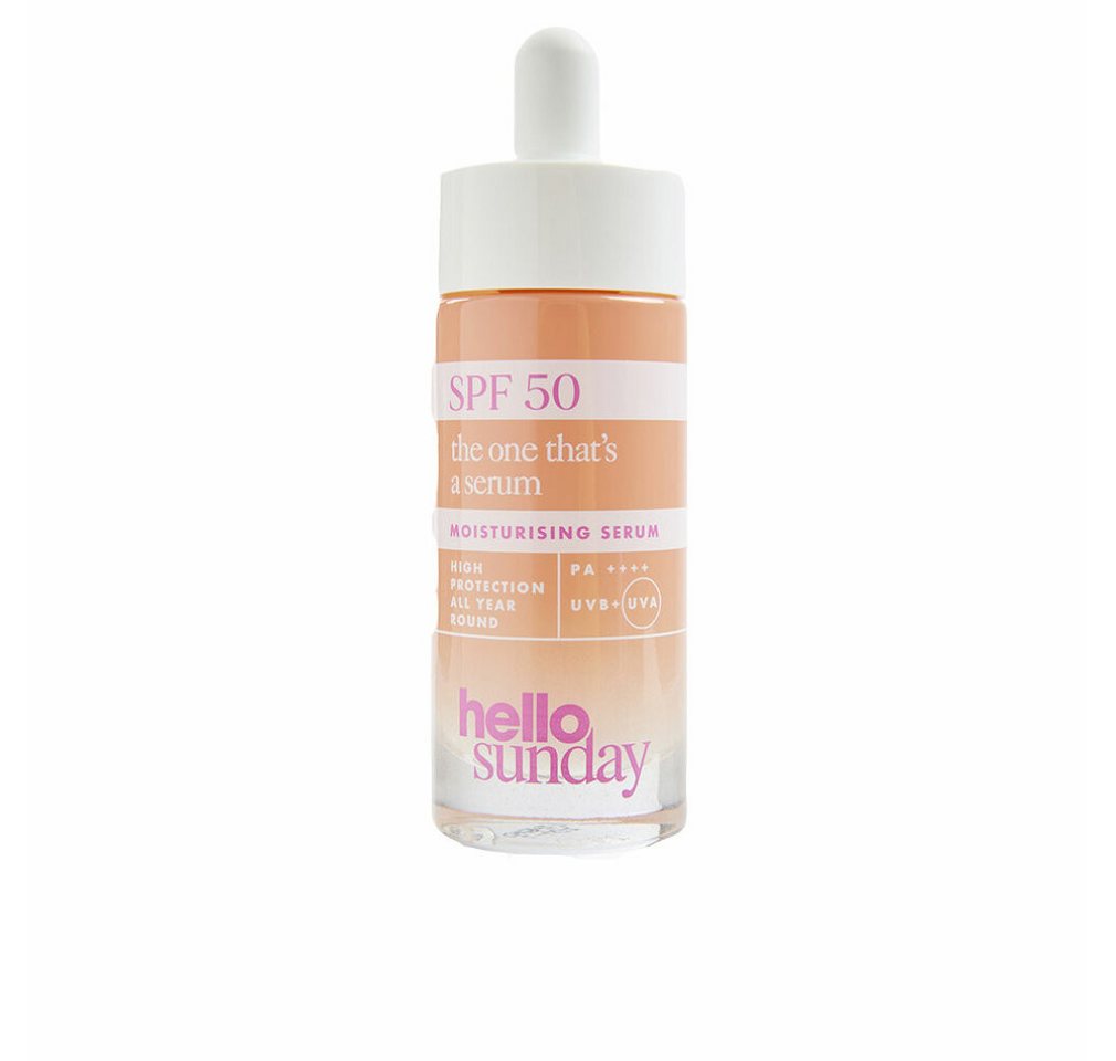 Hello Sunday Gesichtspflege the one that´s a serum SPF Drops SPF 50 - 30 ml Hello Sunday Gesichtspflege the one that´s a serum SPF Drops SPF 50 - 30 ml von Hello Sunday