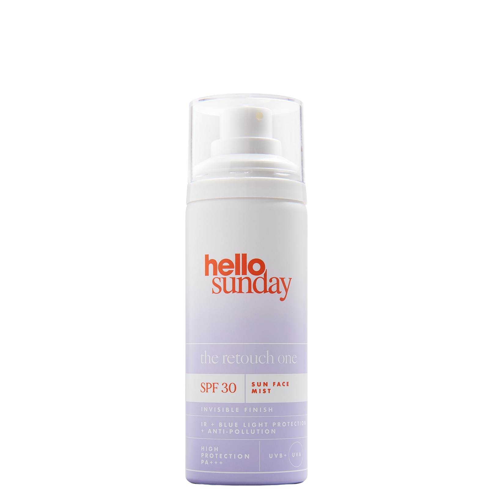 Hello Sunday The Retouch One Invisible Face Mist with Hyaluronic Acid SPF30 75ml Hello Sunday The Retouch One Invisible Face Mist with Hyaluronic Acid SPF30 75ml von Hello Sunday