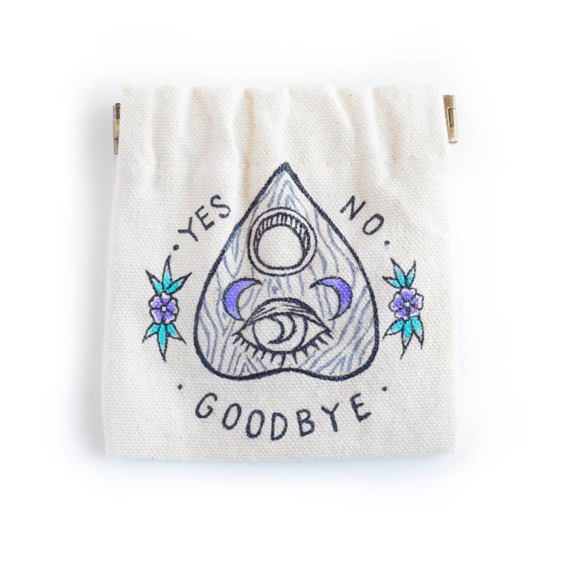 Hand Bemalt Münzfach Hand Bemalt Münzfach von HelloAndGoodbyeCraft