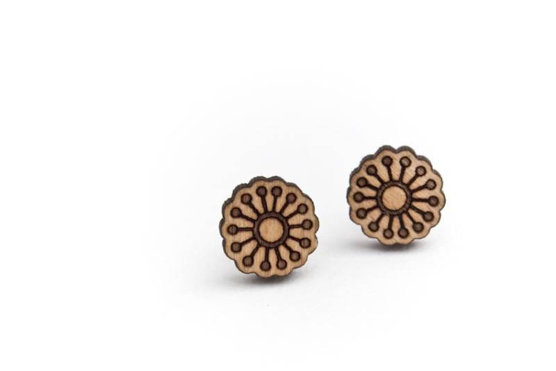 Ohrstecker Blume Ohrstecker Blume von HelloLittleHandmade