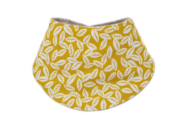 Schal Kind Oder Baby Gefüttert Zum Knöpfen Senfgelb von HelloLittleHandmade