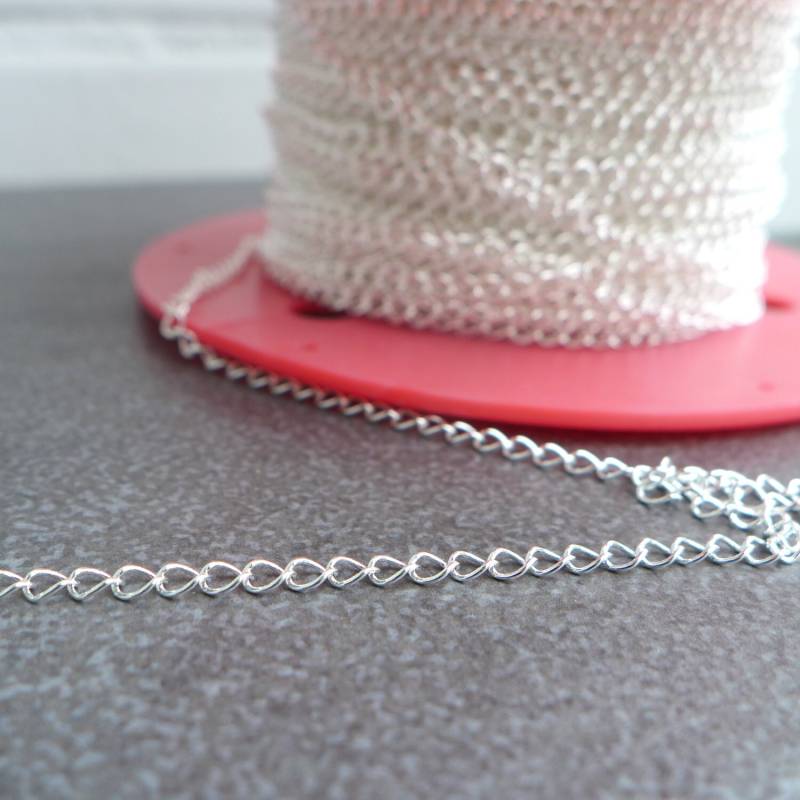 925 Solid Sterling Silber, 1 Meter, 3, 3 Mm Oder 2, 2 Twisted Kabelkette, Großhandelspreis Schmuck Lieferungen, Machen 925 Solid Sterling Silber, 1 Meter, 3, 3 Mm Oder 2, 2 Twisted Kabelkette, Großhandelspreis Schmuck Lieferungen, Machen von HelloMyJewelry