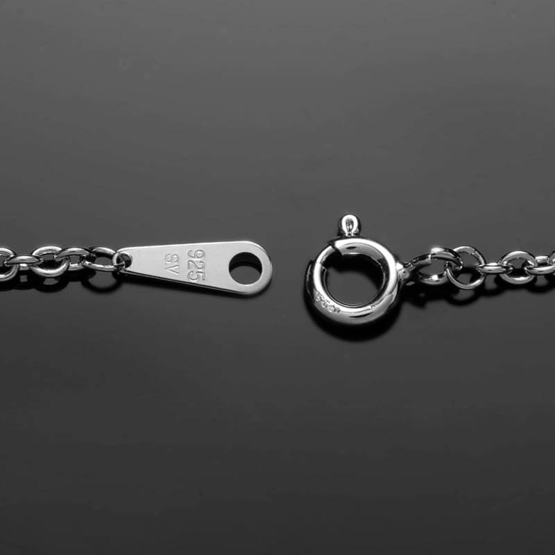 925 Sterling Silber, 16 , 16, 5 18 20 22 24 1, 2 Mm Halskette, Rhodiniert, Nickel - Und Bleifrei 925 Sterling Silber, 16 , 16, 5 18 20 22 24 1, 2 Mm Halskette, Rhodiniert, Nickel - Und Bleifrei von HelloMyJewelry