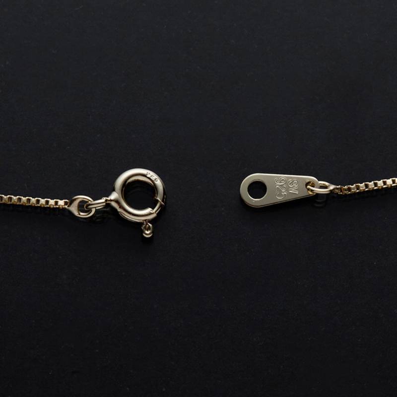 sterling Silber 925 1, 0 Mm Box-Kette 18K Vergoldet 16 ", 18 20 22 24" sterling Silber 925 1, 0 Mm Box-Kette 18K Vergoldet 16 ", 18 20 22 24" von HelloMyJewelry