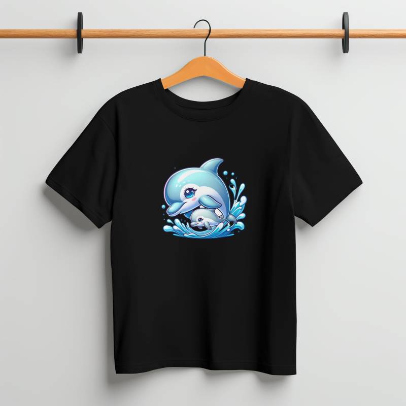 Mutter Und Tochter Shirt Schwarz von HelloSummerSeason