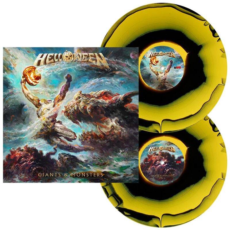 Giants & Monsters von Helloween - 2-LP (Coloured, Gatefold, Limited Edition) von Helloween