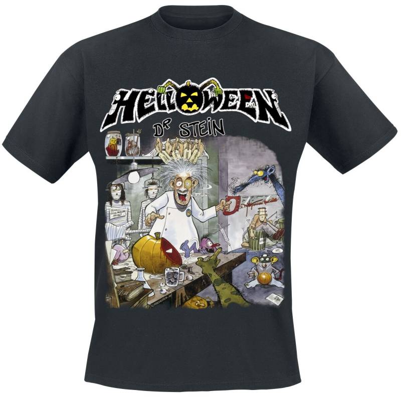 Helloween Dr. Stein T-Shirt schwarz in M von Helloween