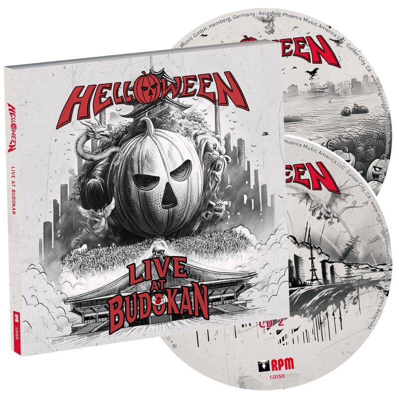 Helloween Live at Budokan CD multicolor von Helloween