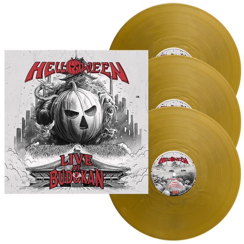 Helloween Live at Budokan LP multicolor Helloween Live at Budokan LP multicolor von Helloween
