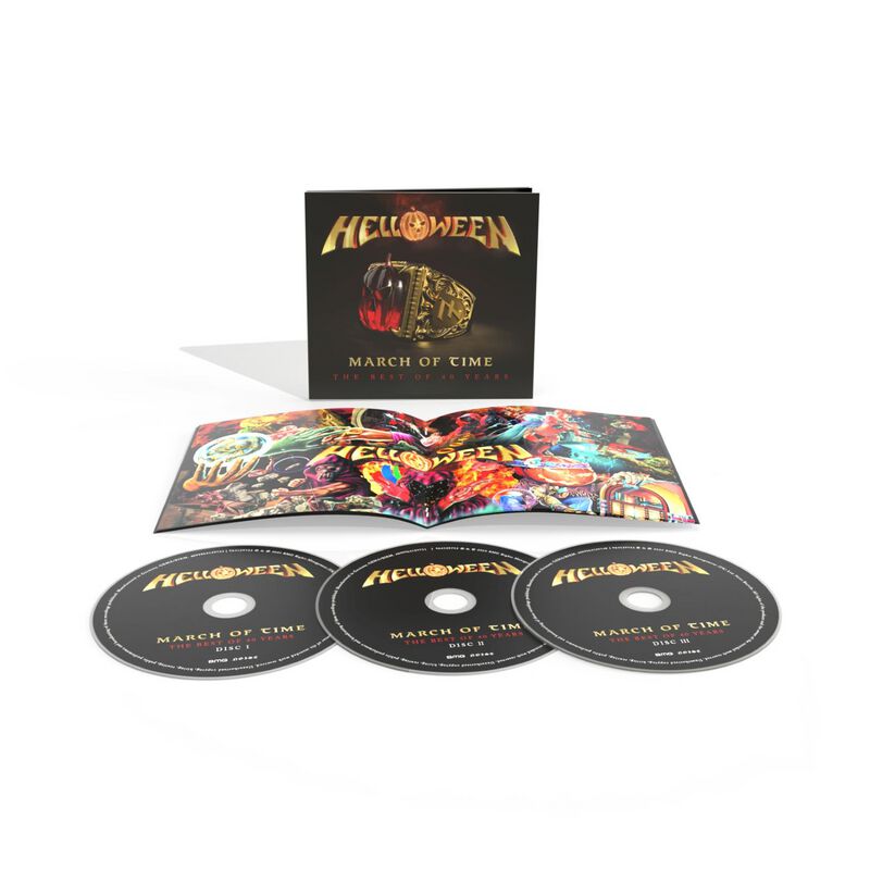 Helloween March of Time CD multicolor Helloween March of Time CD multicolor von Helloween