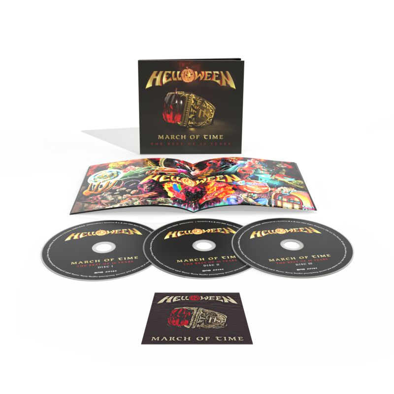 Helloween March of Time CD multicolor Helloween March of Time CD multicolor von Helloween
