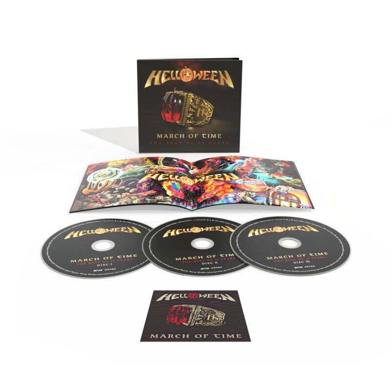 Helloween March of Time CD multicolor von Helloween