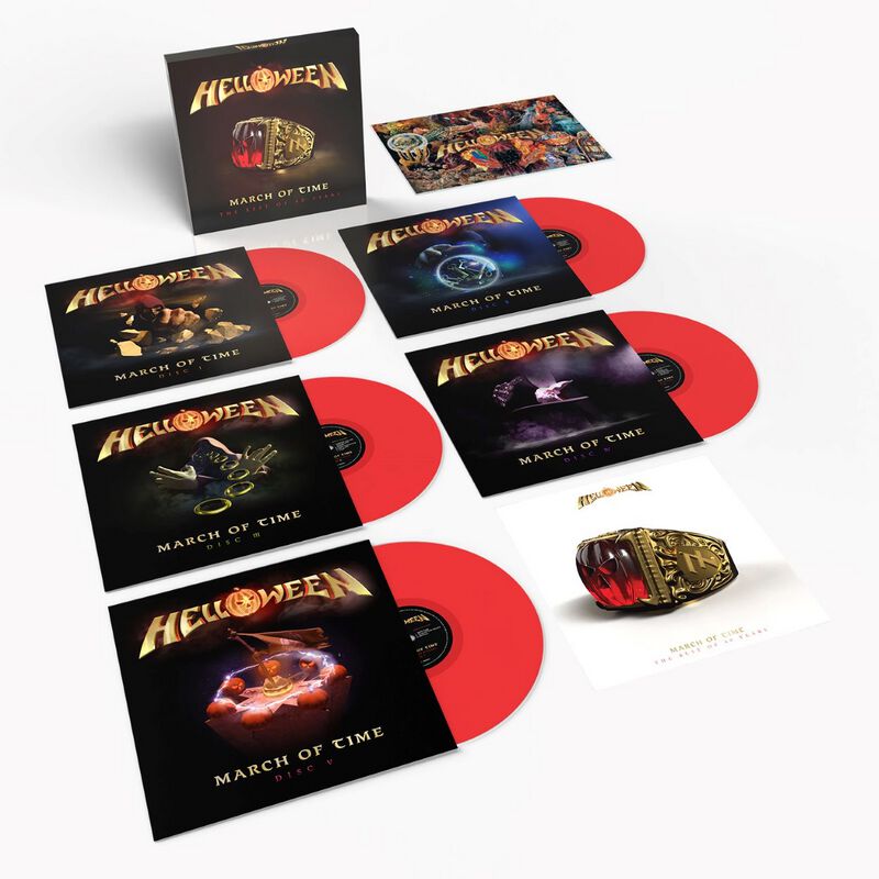 Helloween March of Time LP multicolor Helloween March of Time LP multicolor von Helloween
