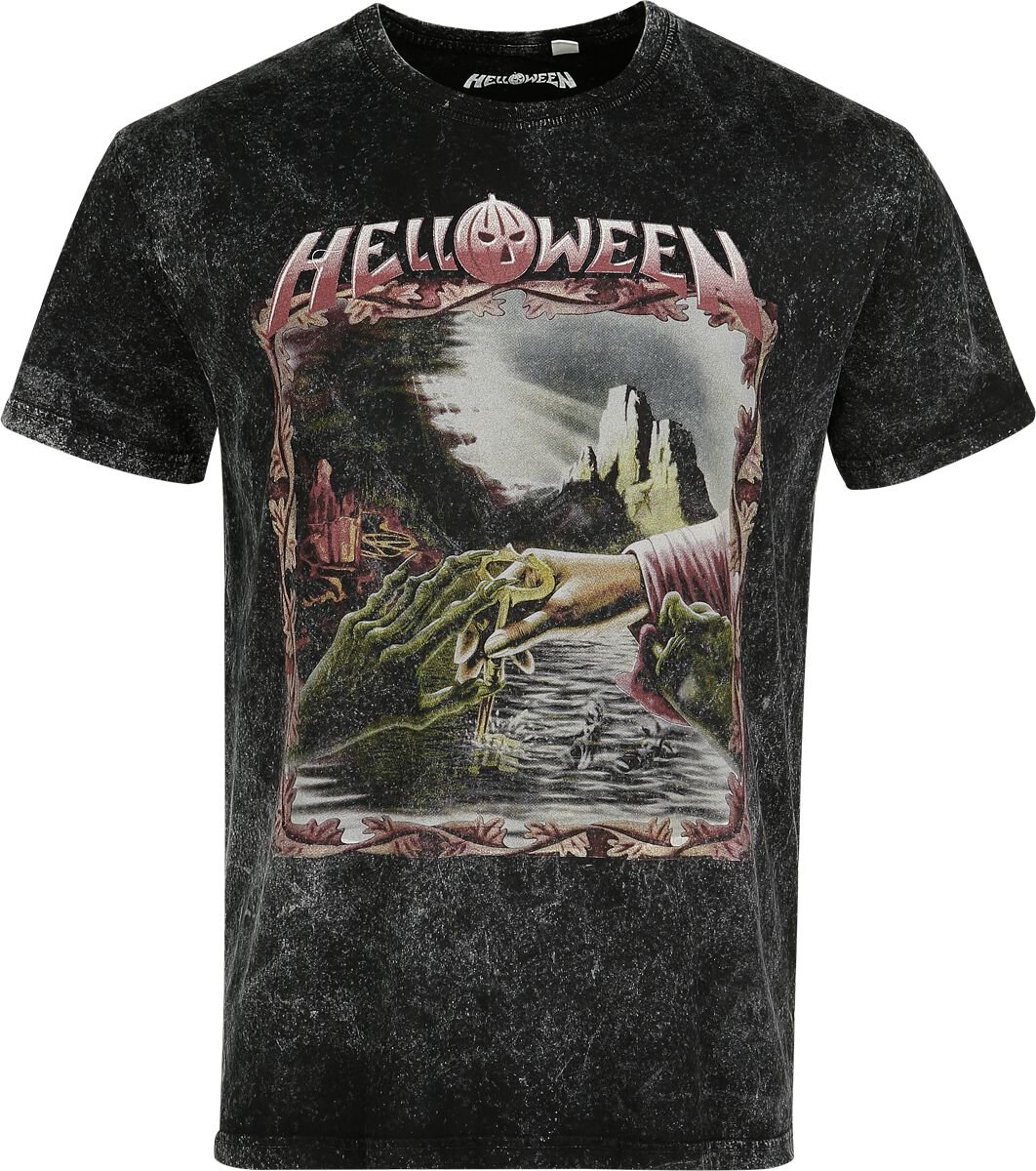 Helloween T-Shirt - Keeper of the seven keys - Part II - S bis 4XL - für Männer - Größe XL - anthrazit - EMP exklusives Merchandise! Helloween T-Shirt - Keeper of the seven keys - Part II - S bis 4XL - für Männer - Größe XL - anthrazit - EMP exklusives Merchandise! von Helloween
